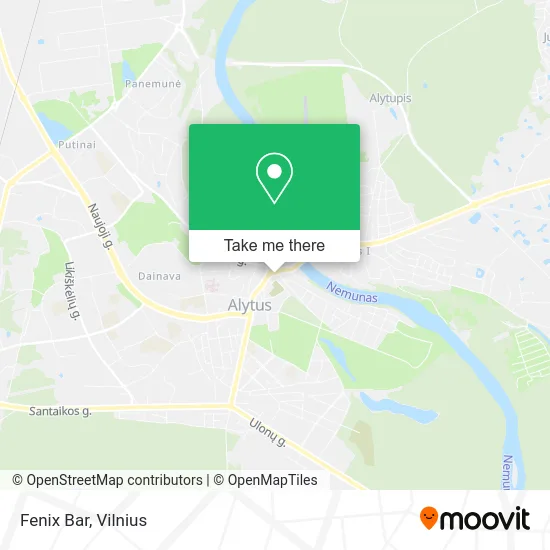 Карта Fenix Bar