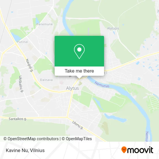 Карта Kavine Nu