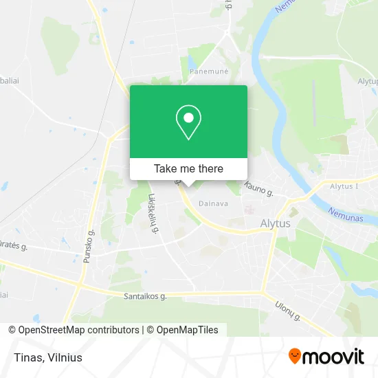 Tinas map