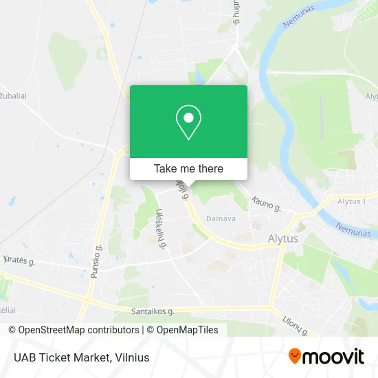 Карта UAB Ticket Market