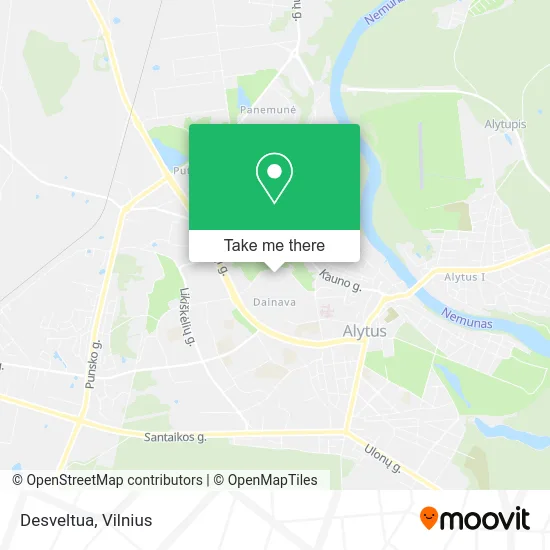 Карта Desveltua