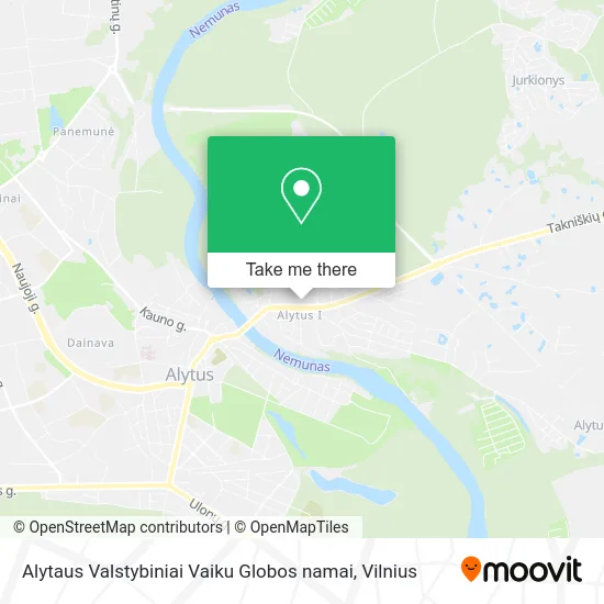 Карта Alytaus Valstybiniai Vaiku Globos namai