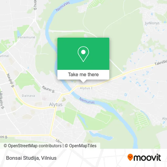 Карта Bonsai Studija