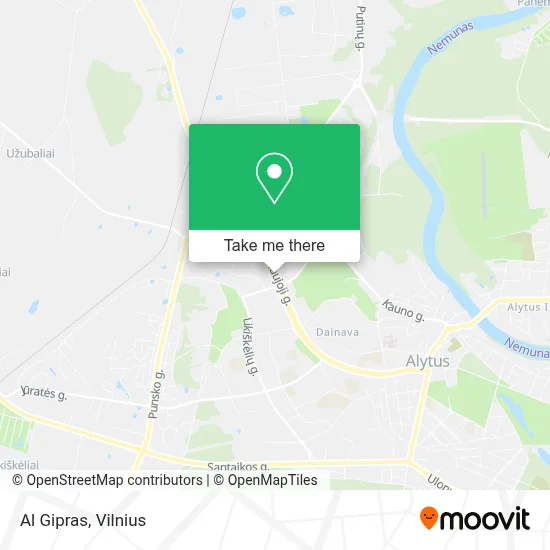 Al Gipras map