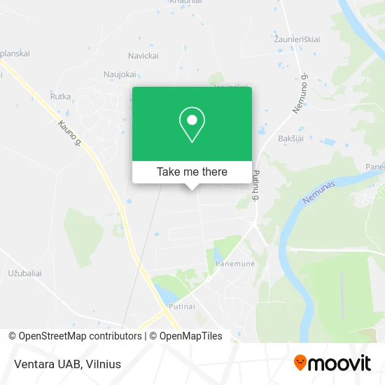 Карта Ventara UAB