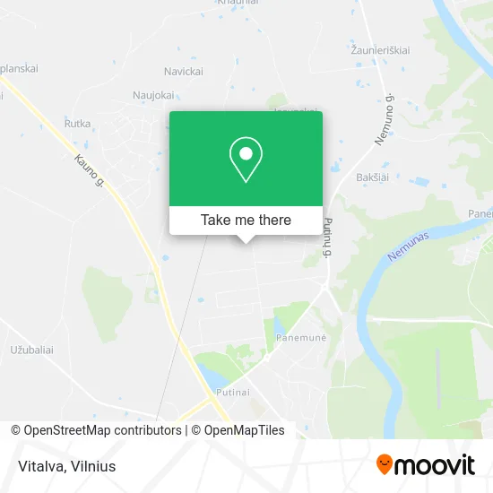 Карта Vitalva