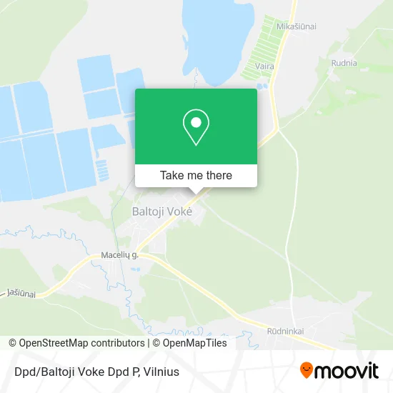 Карта Dpd/Baltoji Voke Dpd P