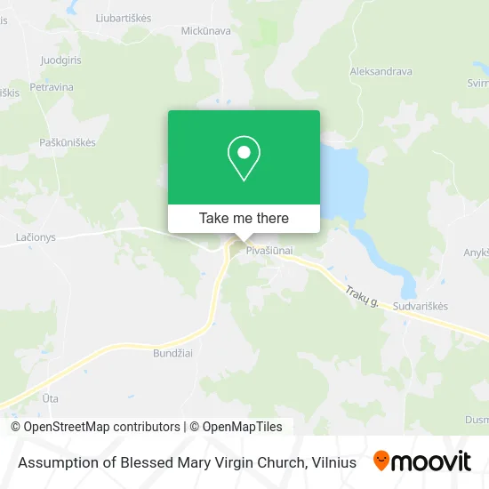 Карта Assumption of Blessed Mary Virgin Church