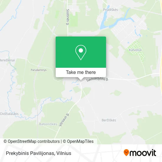Карта Prekybinis Pavilijonas