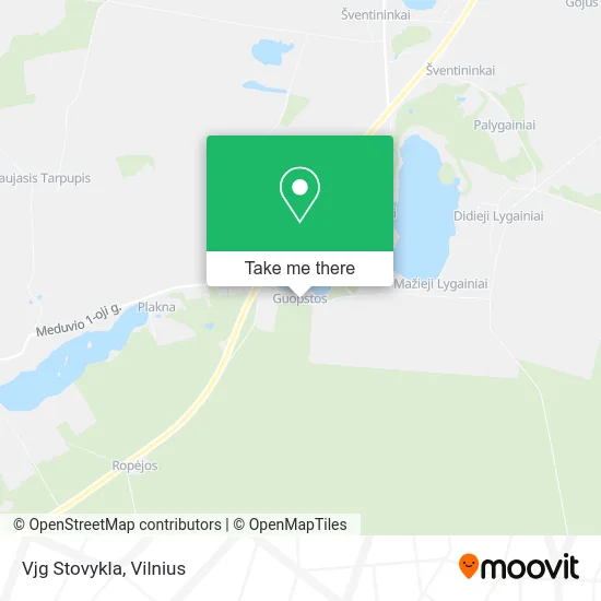 Карта Vjg Stovykla