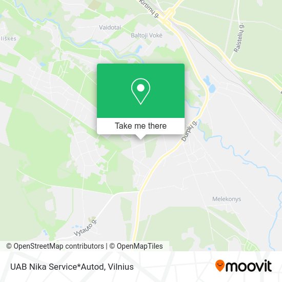 Карта UAB Nika Service*Autod