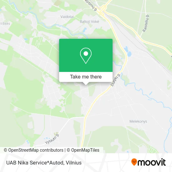 Карта UAB Nika Service*Autod