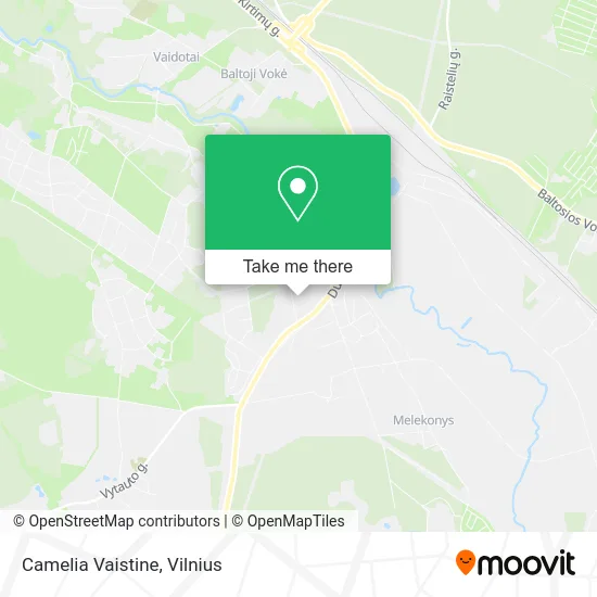 Карта Camelia Vaistine