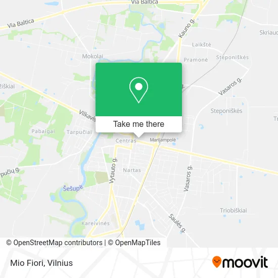 Mio Fiori map