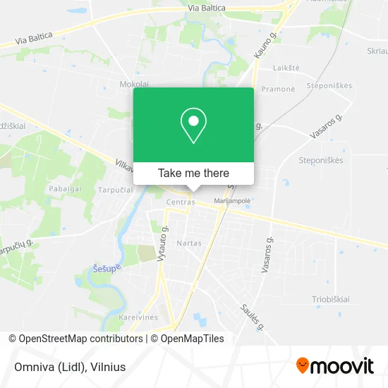 Карта Omniva (Lidl)