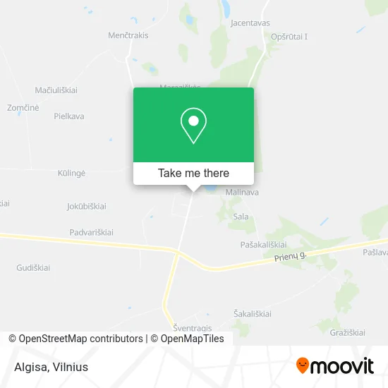 Карта Algisa
