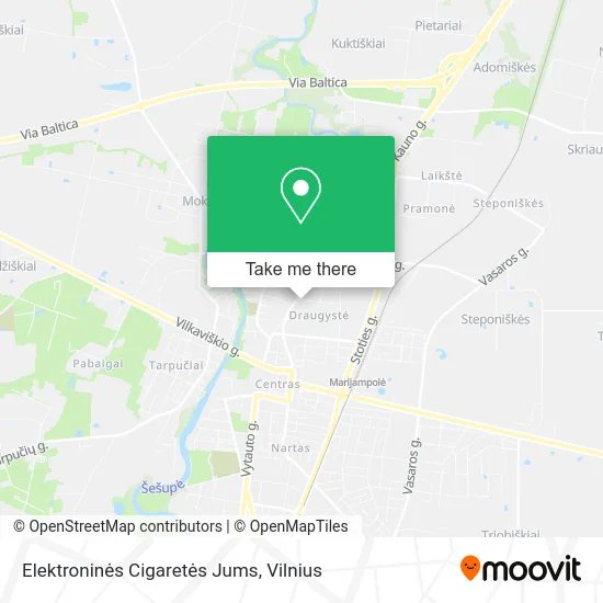 Карта Elektroninės Cigaretės Jums