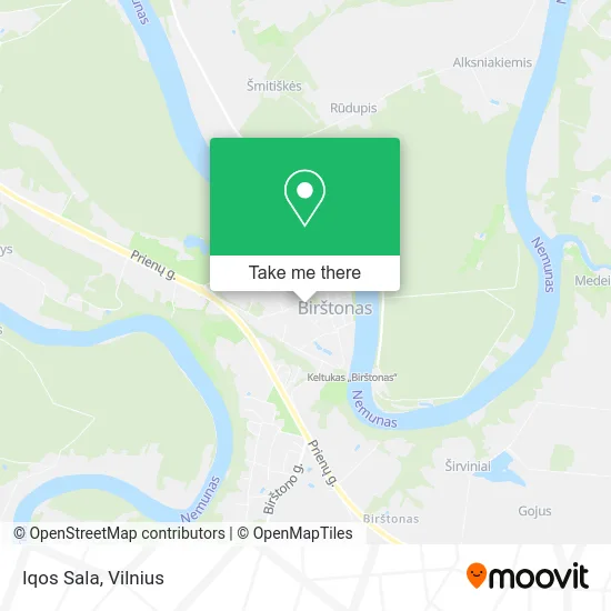 Iqos Sala map
