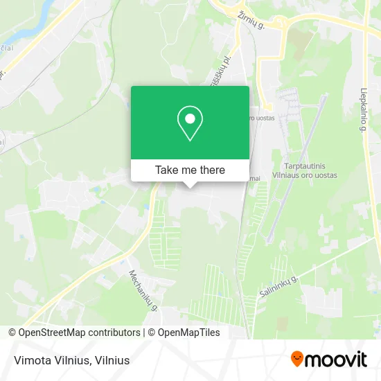 Карта Vimota Vilnius