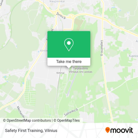 Карта Safety First Training
