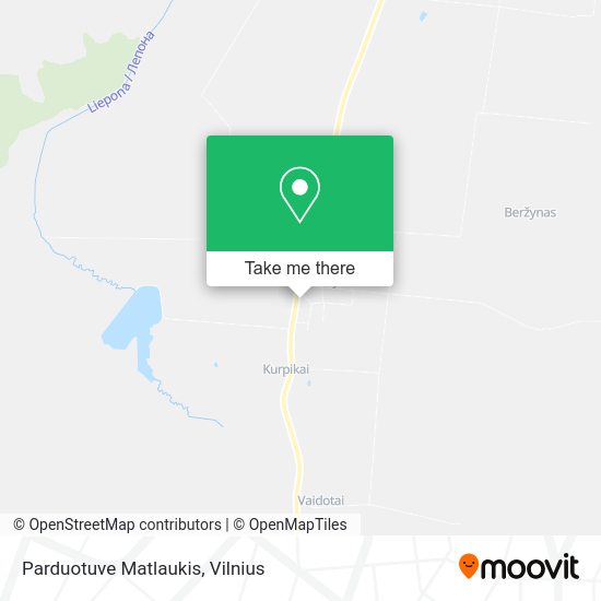 Карта Parduotuve Matlaukis