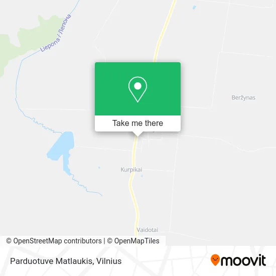 Карта Parduotuve Matlaukis