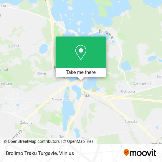 Карта Brolimo Traku Turgavie