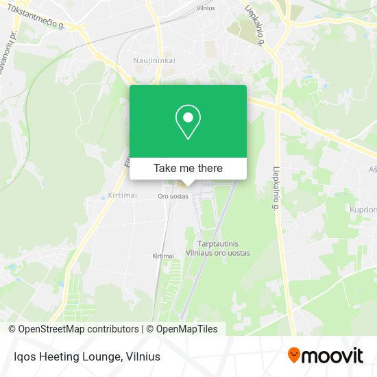 Карта Iqos Heeting Lounge