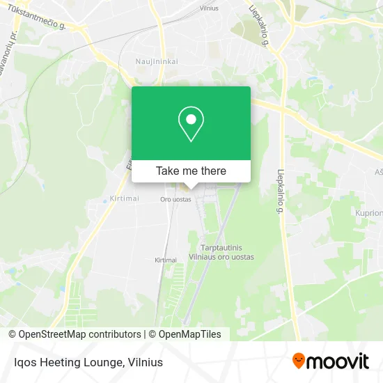 Карта Iqos Heeting Lounge