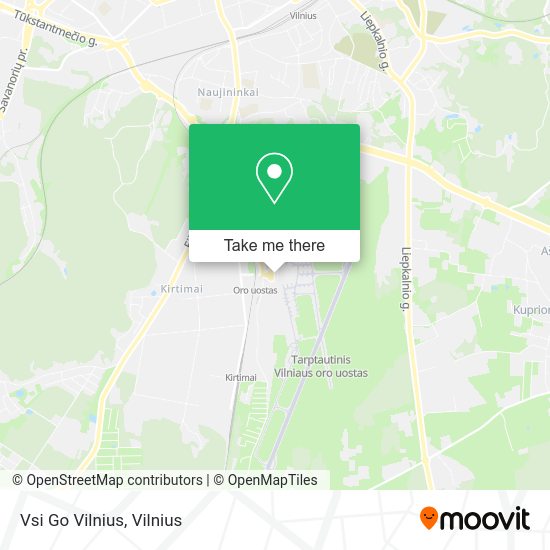 Карта Vsi Go Vilnius