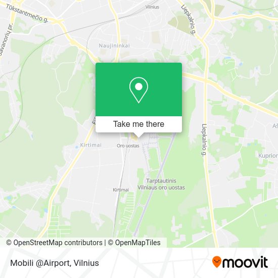 Карта Mobili @Airport