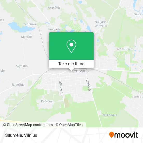 Карта Šilumėlė