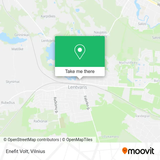 Карта Enefit Volt