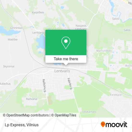 Карта Lp Express