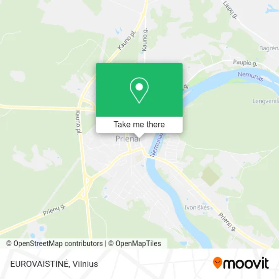 Карта EUROVAISTINĖ