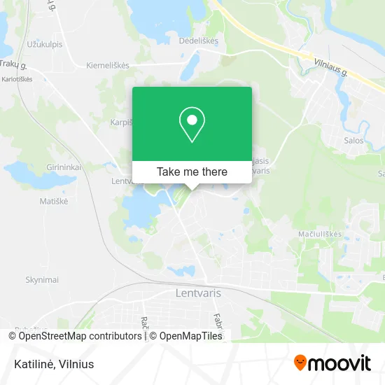 Карта Katilinė