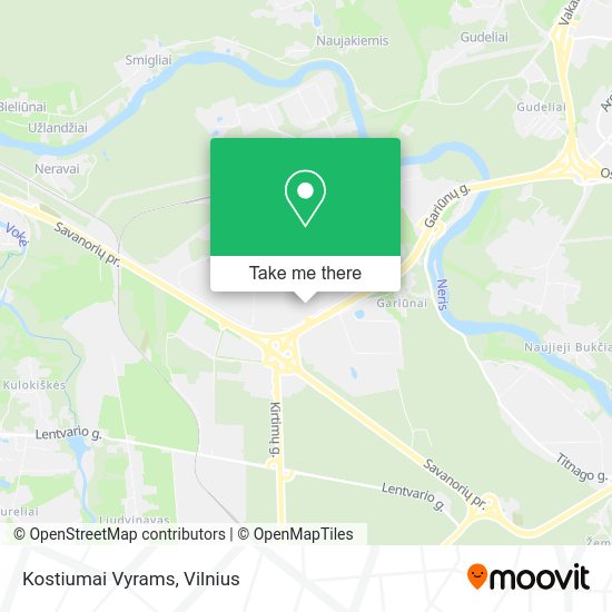 Карта Kostiumai Vyrams