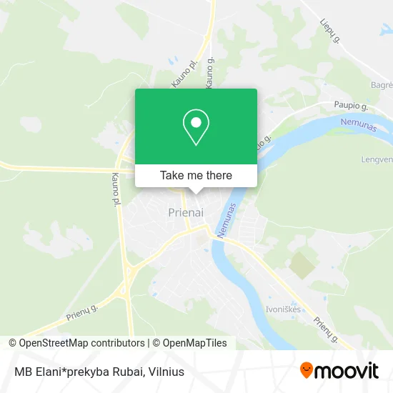Карта MB Elani*prekyba Rubai