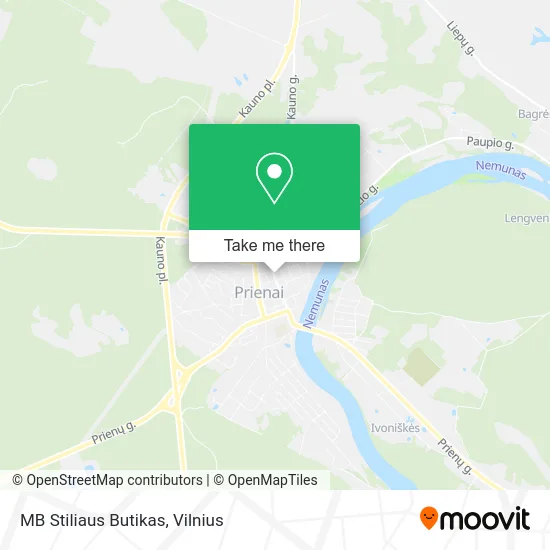 Карта MB Stiliaus Butikas