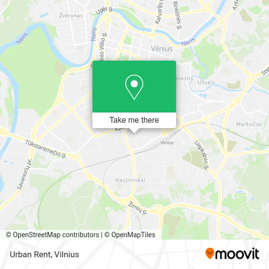 Карта Urban Rent