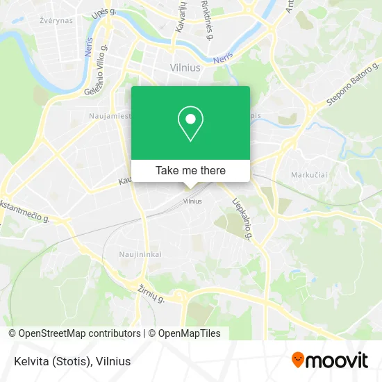 Kelvita (Stotis) map