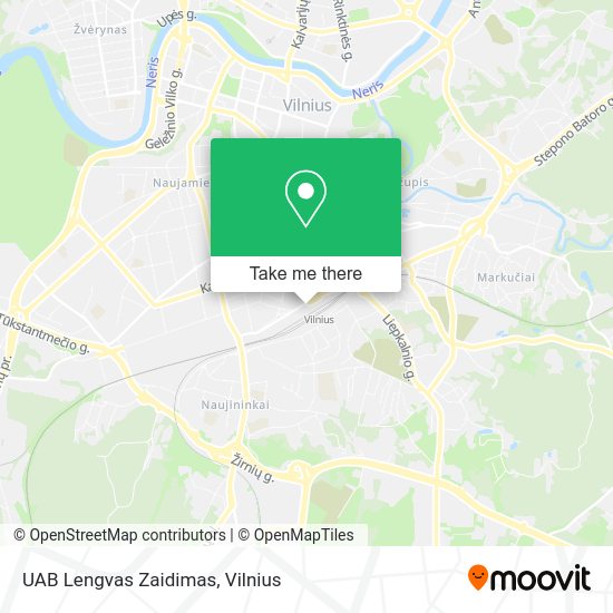 Карта UAB Lengvas Zaidimas