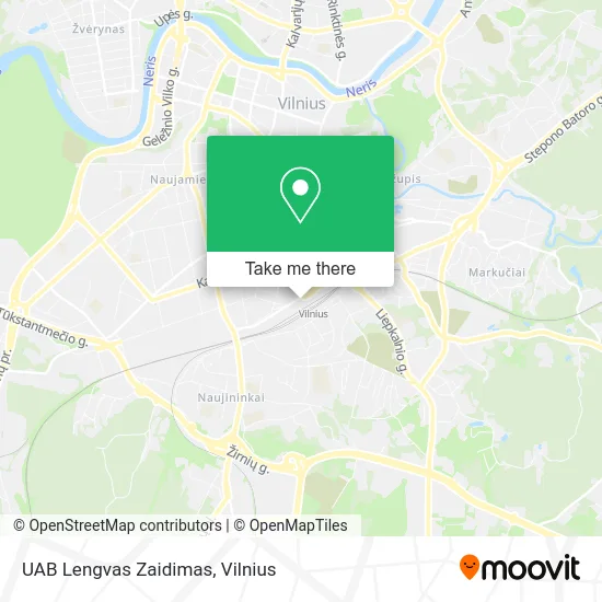 Карта UAB Lengvas Zaidimas