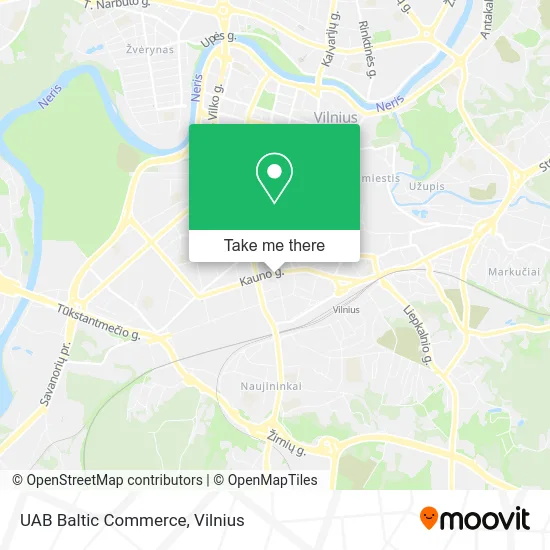 Карта UAB Baltic Commerce
