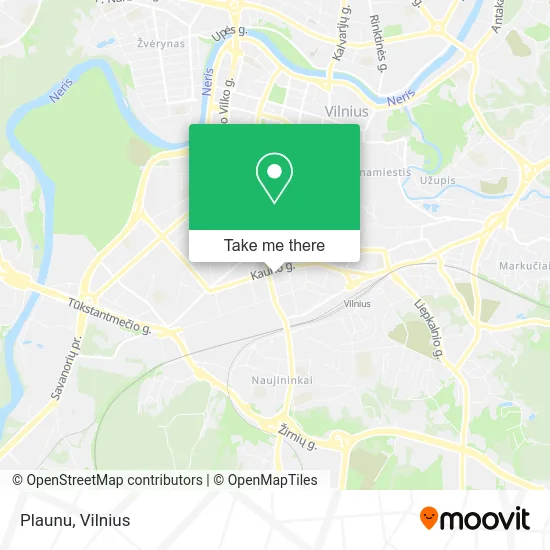 Карта Plaunu