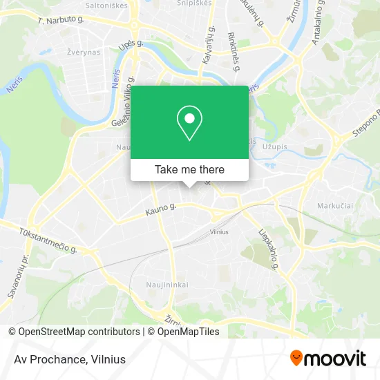 Карта Av Prochance