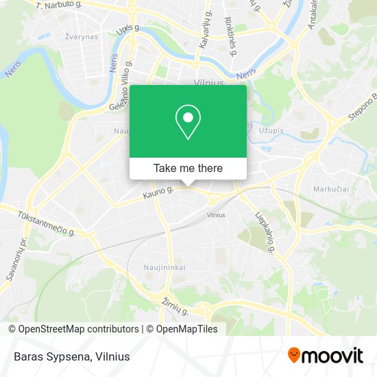 Карта Baras Sypsena
