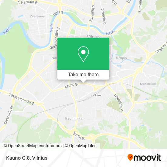 Карта Kauno G.8