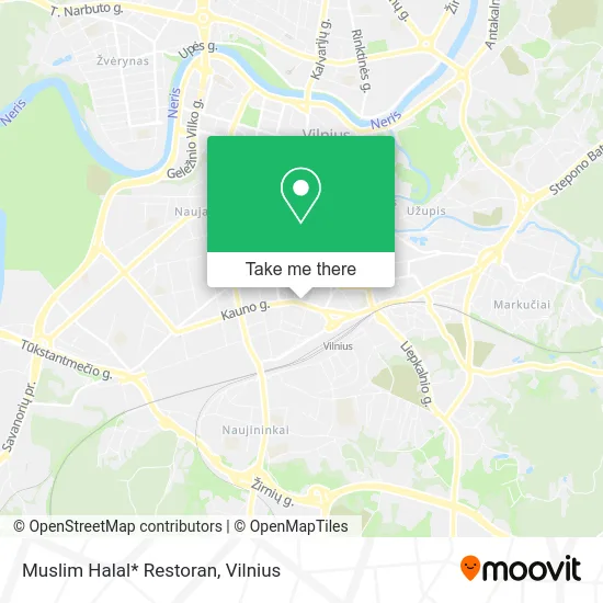 Карта Muslim Halal* Restoran
