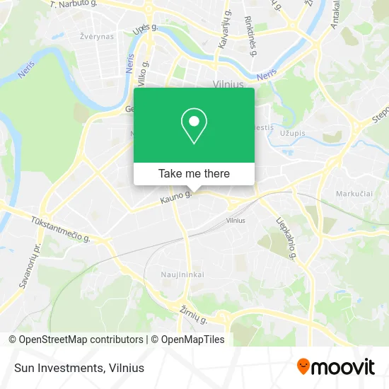 Карта Sun Investments